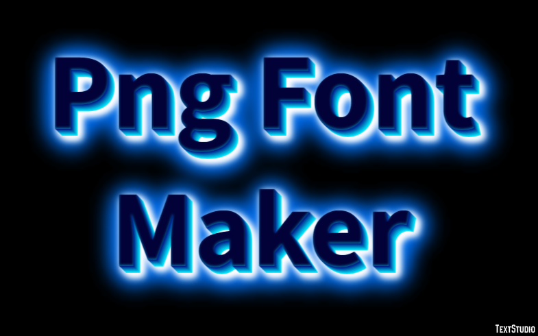 Png Font Maker Tekst Effect