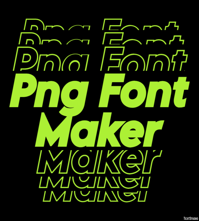 Png Font Maker Efekt tekstowy