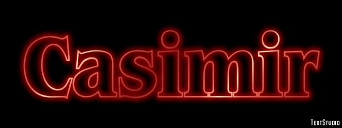 Casimir Efekt tekstowy