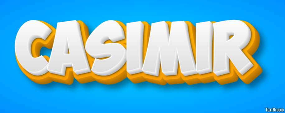 Casimir Text Effect