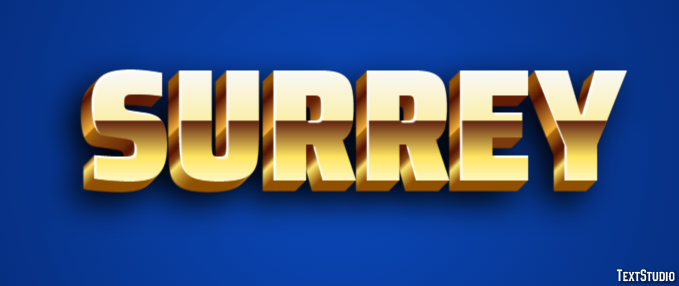 Surrey Effetto testo