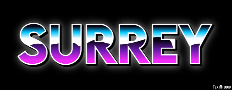 Surrey Effetto testo