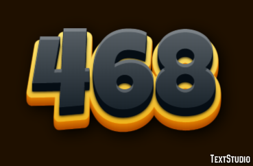 468 Text Effect