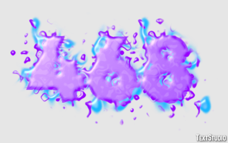 468 Text Effect