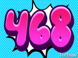 468 Text Effect