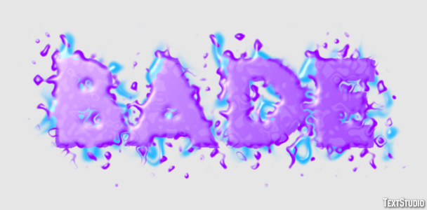 Bade Text Effect