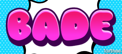 Bade Text Effect