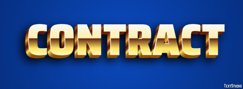 Contract Efecto de Texto