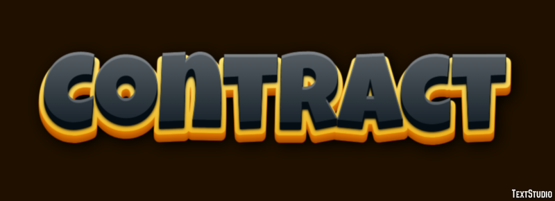 Contract Efecto de Texto