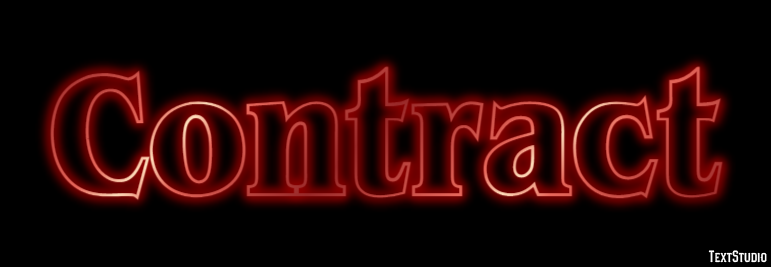 Contract Text Effect