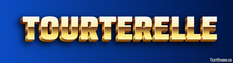 Tourterelle Effet de texte