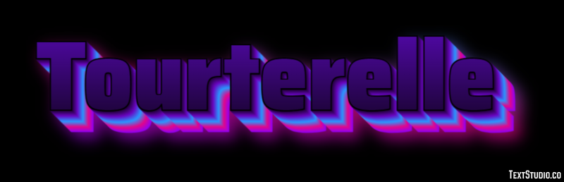 Tourterelle Effet de texte