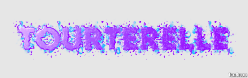 Tourterelle Effet de texte