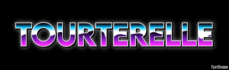 Tourterelle Effet de texte