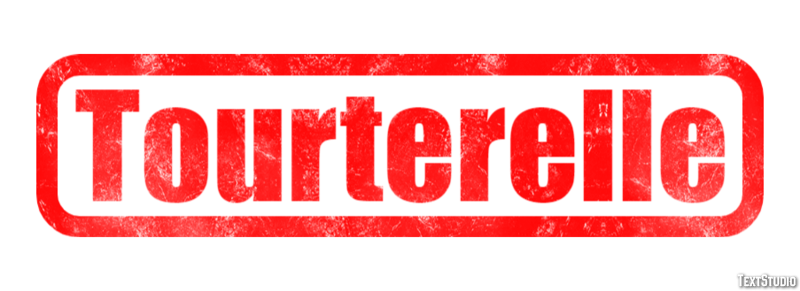 Tourterelle Effet de texte