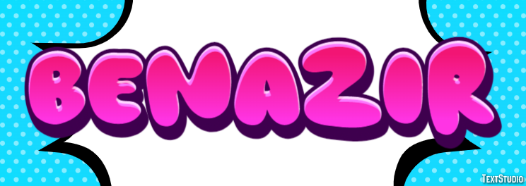 Benazir Text Effect