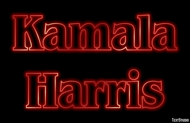 Kamala Harris Efekt tekstowy