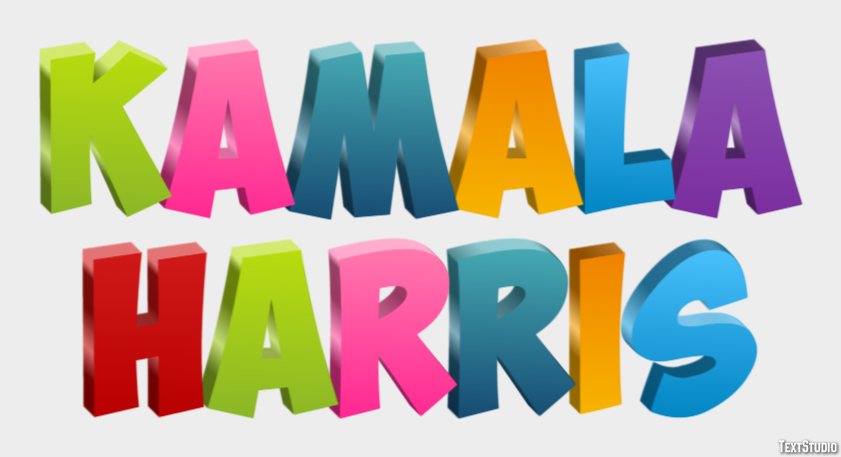 Kamala Harris Efekt tekstowy