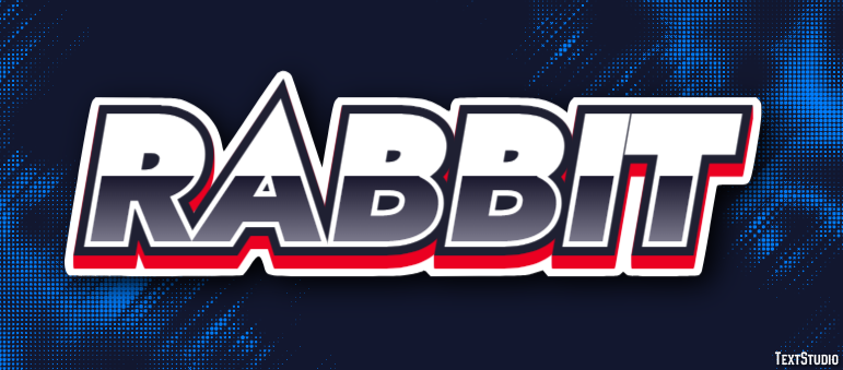 Rabbit Text effect