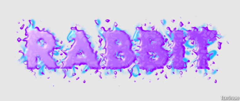 Rabbit Effet de Texte