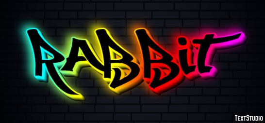 Rabbit Effet de Texte