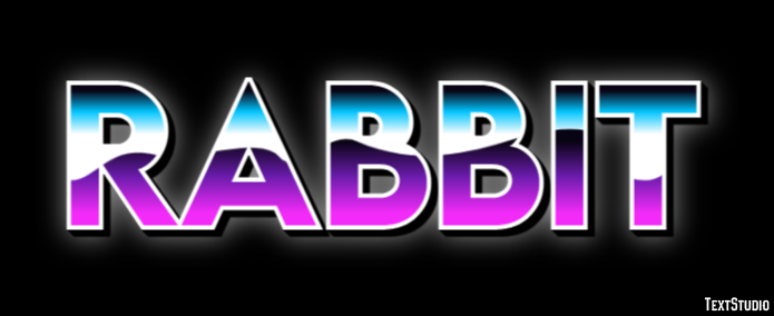Rabbit Text effect