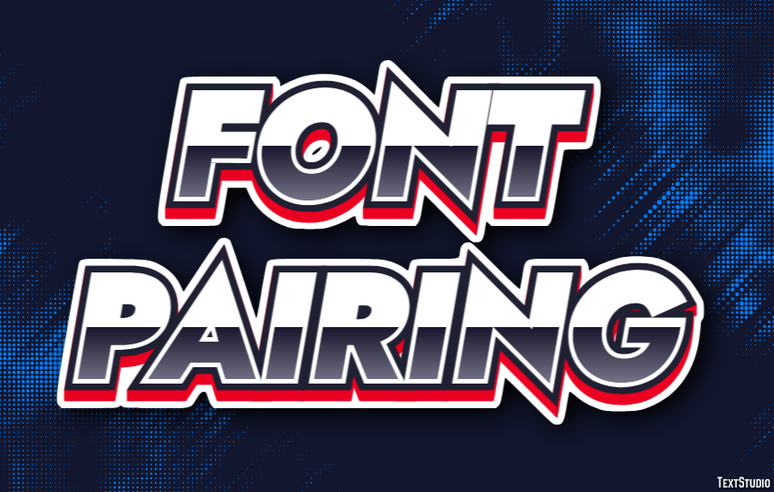 Font Pairing Text Effect