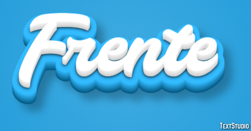 Frente Tekst Effect