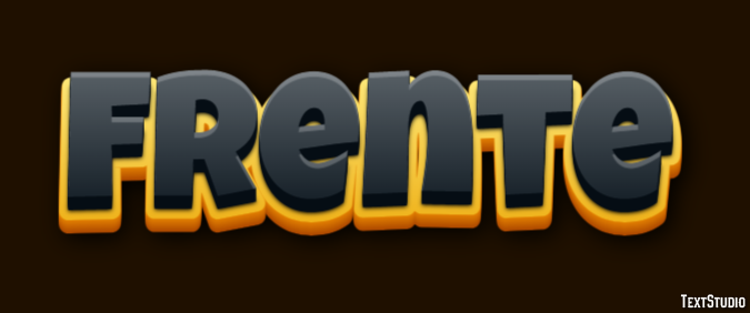 Frente Effet de Texte
