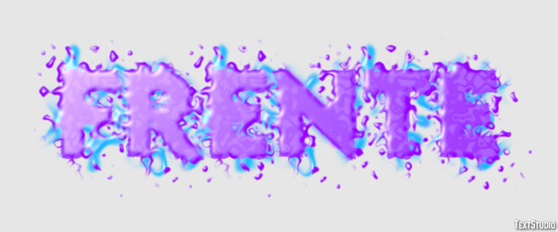 Frente Texteffekt