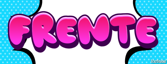 Frente Efeito de texto