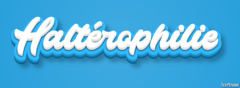 Haltérophilie Texteffekt