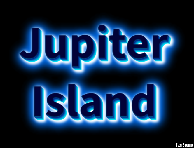 Jupiter Island Effetto testo