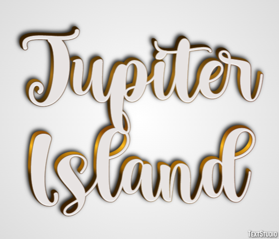 Jupiter Island Effetto testo