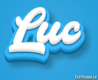 Luc Text Effect