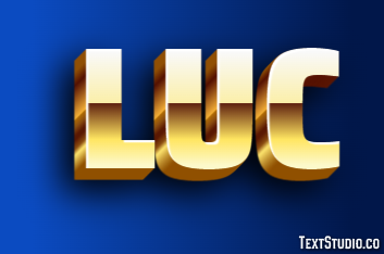 Luc Text Effect