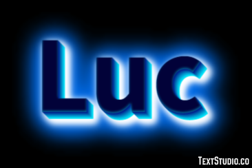 Luc Text Effect