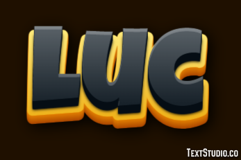Luc Text Effect