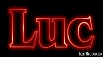 Luc Text Effect