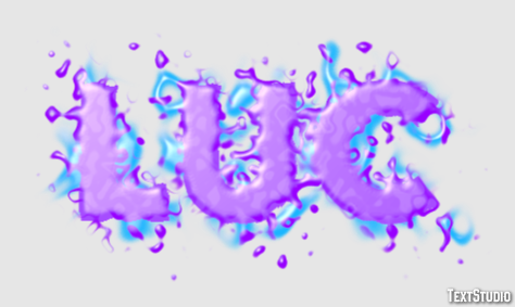 Luc Text Effect