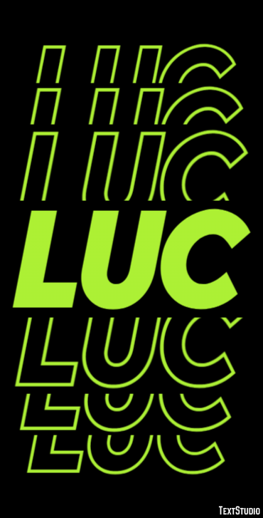 Luc Text Effect