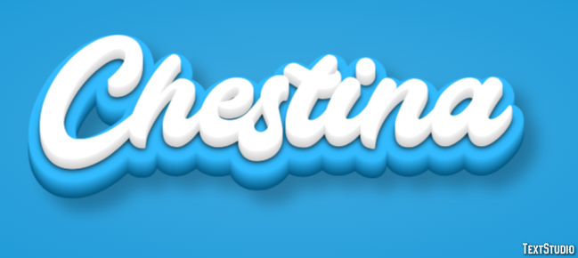 Chestina Text effect
