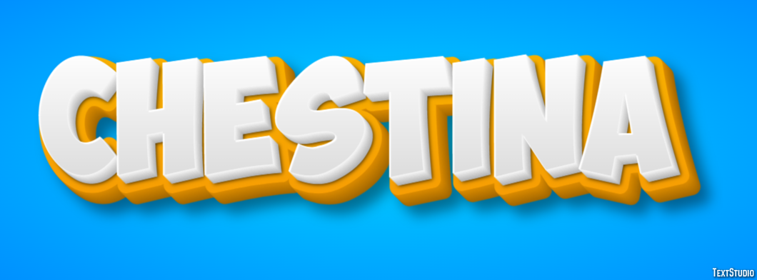 Chestina Texteffekt