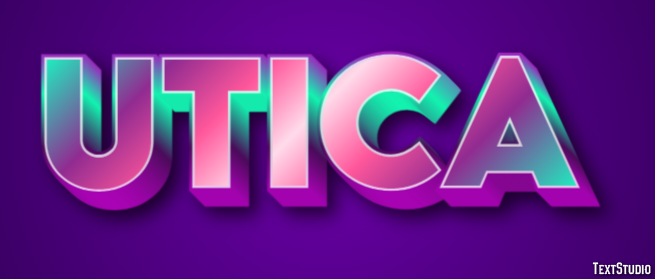 Utica Efekt tekstowy