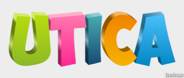 Utica Efekt tekstowy