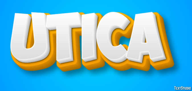 Utica Efekt tekstowy