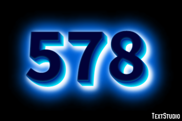 578 テキスト効果