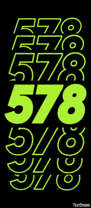 578 テキスト効果