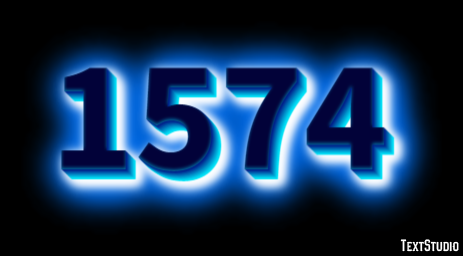 1574 Efecto de Texto