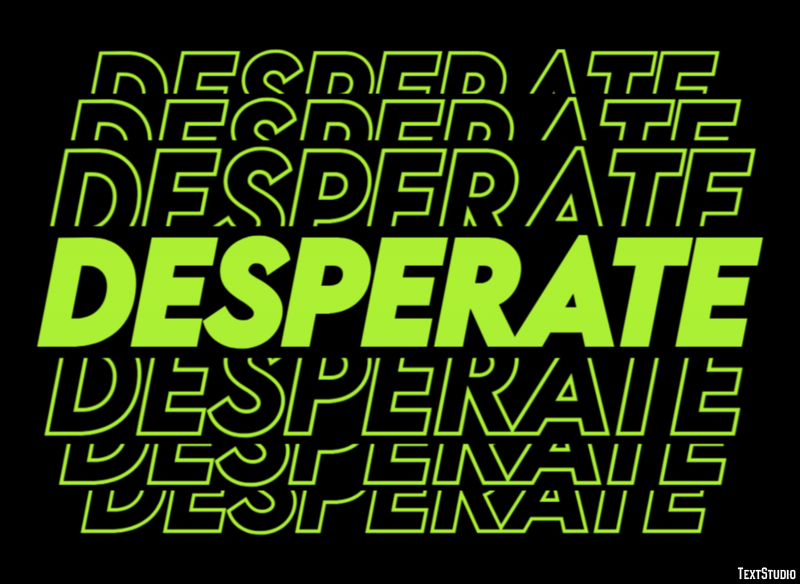 Desperate Metin Efekti